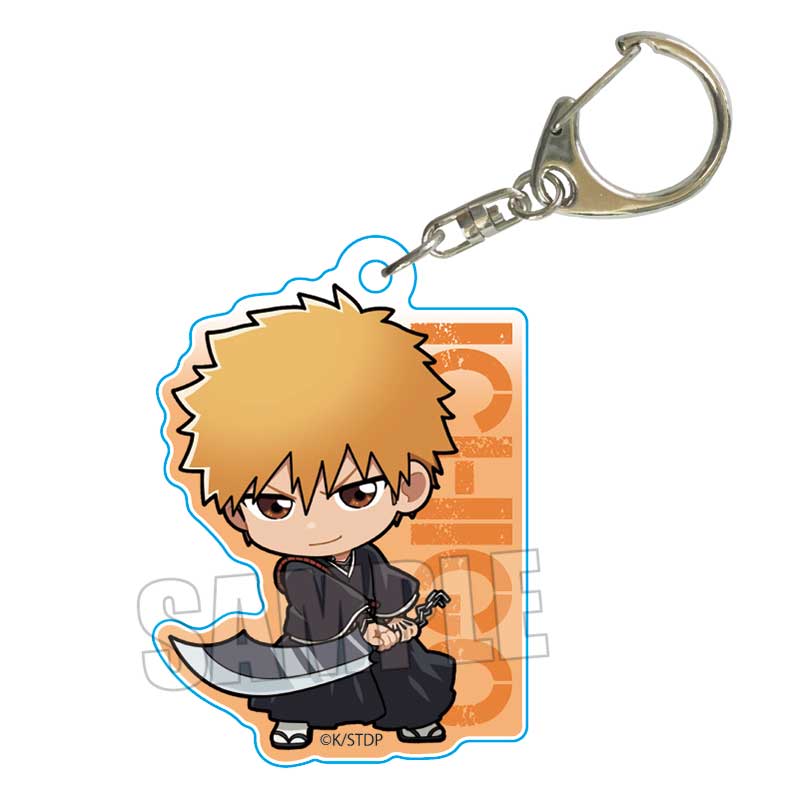 Bleach: Thousand-Year Blood War Bell House Action Series Acrylic Key Chain (1-7 Selection)