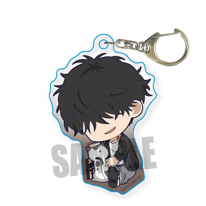 Ron Kamonohashi: Deranged Detective Bell House GyuGyutto Acrylic Key Chain (1-7 Selection)