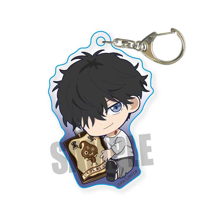 Ron Kamonohashi: Deranged Detective Bell House GyuGyutto Acrylic Key Chain (1-7 Selection)