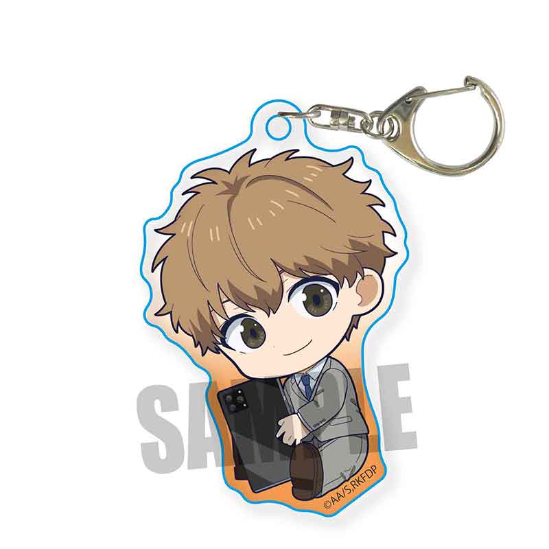 Ron Kamonohashi: Deranged Detective Bell House GyuGyutto Acrylic Key Chain (1-7 Selection)