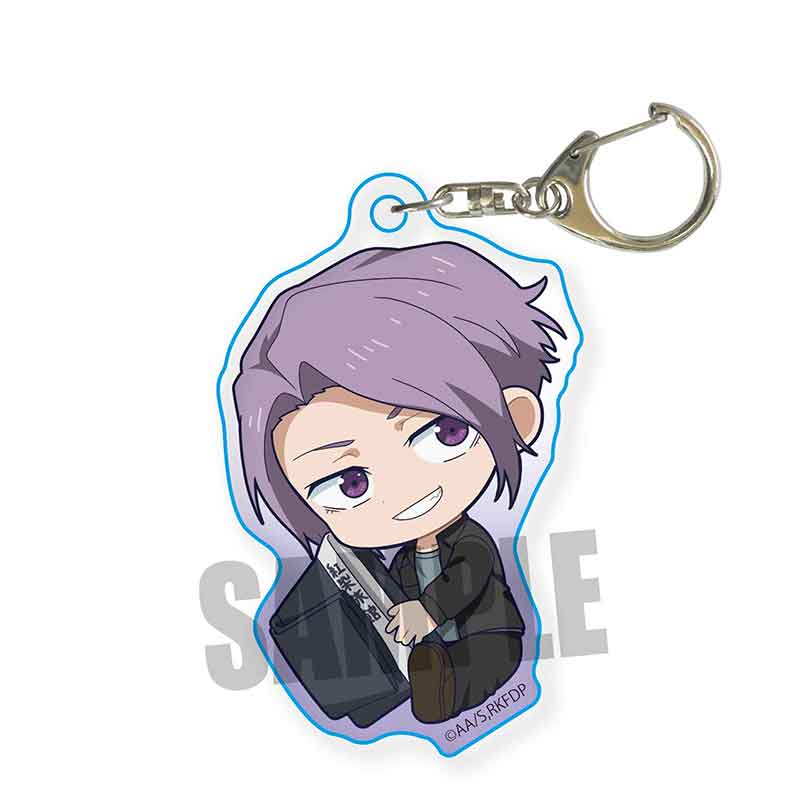 Ron Kamonohashi: Deranged Detective Bell House GyuGyutto Acrylic Key Chain (1-7 Selection)