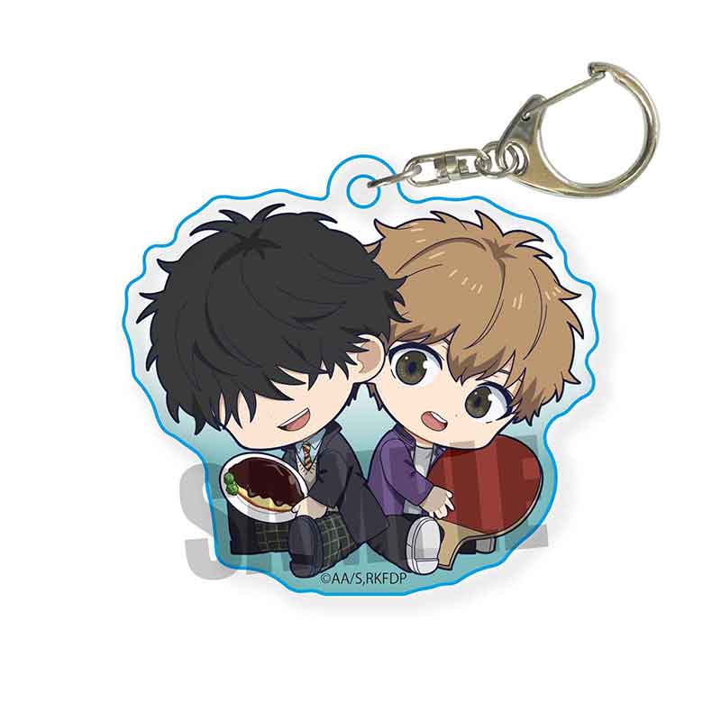 Ron Kamonohashi: Deranged Detective Bell House GyuGyutto Acrylic Key Chain (1-7 Selection)