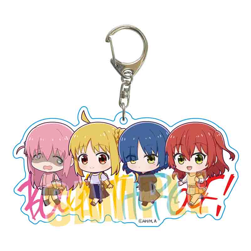 Bocchi the Rock! Bell House TEKUTOKO Choi Deka Acrylic Key Chain (1-3 Selection)