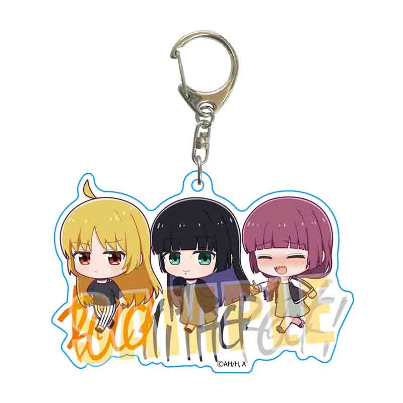 Bocchi the Rock! Bell House TEKUTOKO Choi Deka Acrylic Key Chain (1-3 Selection)