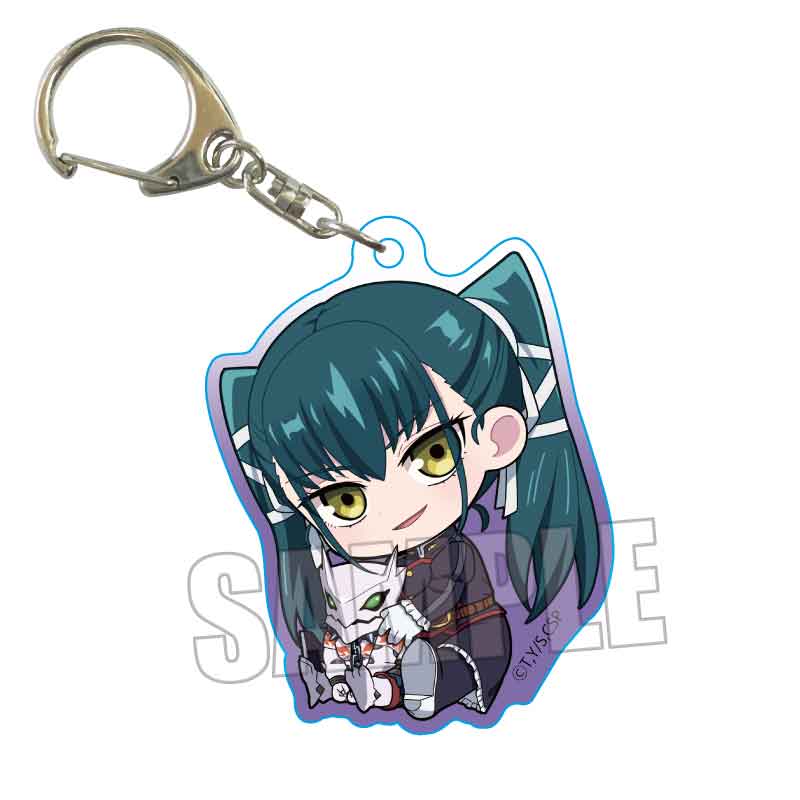 Chained Soldier Bell House GyuGyutto Acrylic Key Chain