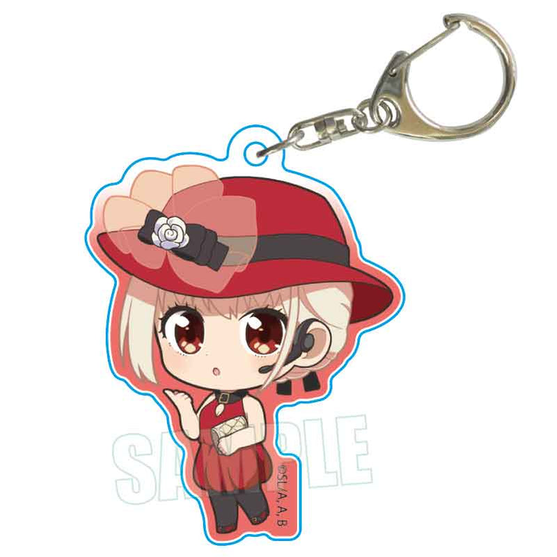 Lycoris Recoil Bell House TEKUTOKO Acrylic Key Chain
