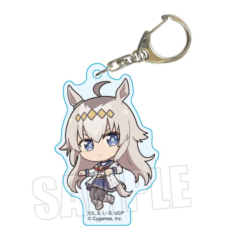Uma Musume Cinderella Gray Bell House Pukasshu Acrylic Key Chain