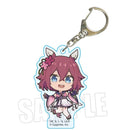 Uma Musume Cinderella Gray Bell House Pukasshu Acrylic Key Chain
