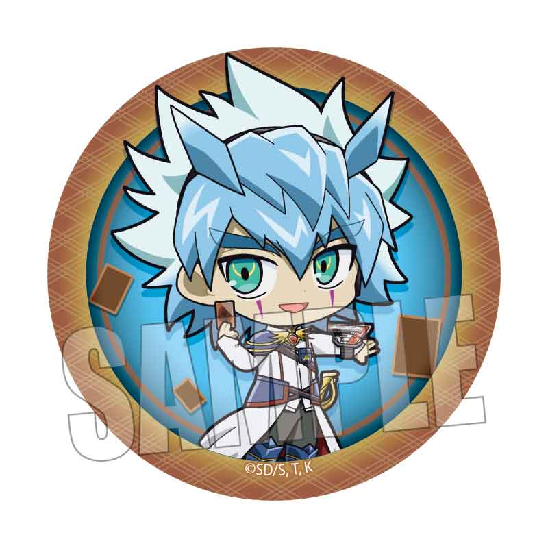 Yu-Gi-Oh! Series Bell House Can Badge (1-6 Selection)