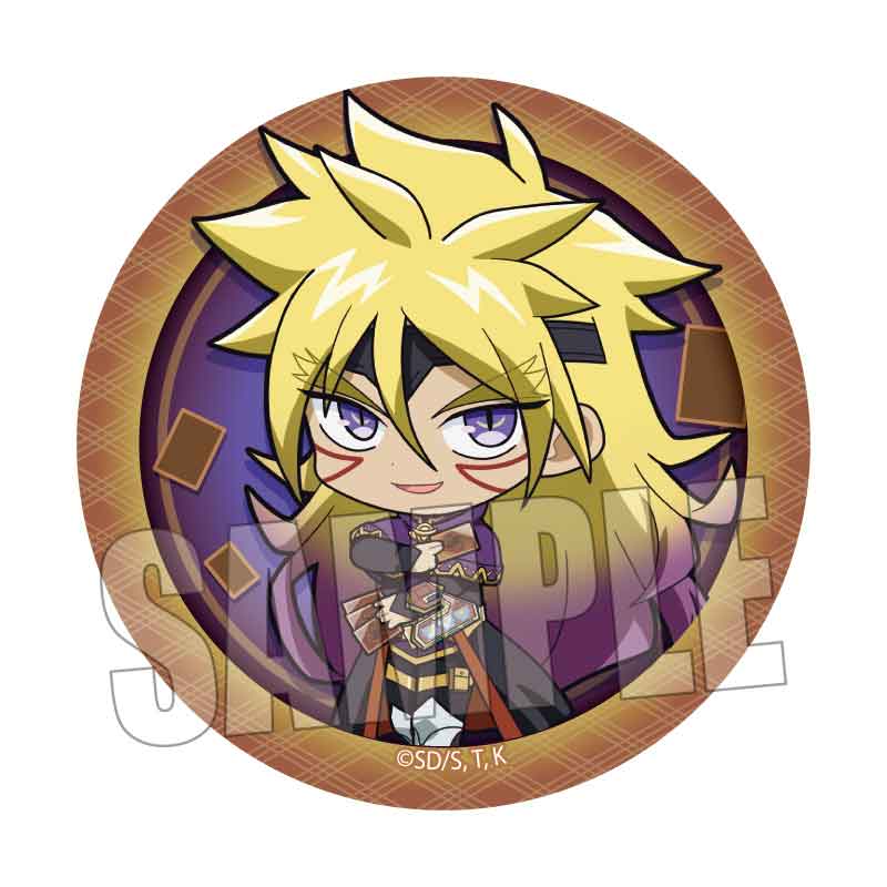 Yu-Gi-Oh! Series Bell House Can Badge (1-6 Selection)