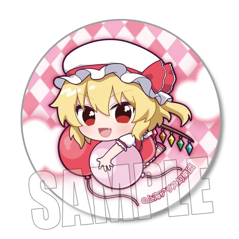 Touhou Project Bell House Trading Can Badge Pukasshu Balloon Ver. (re-run)