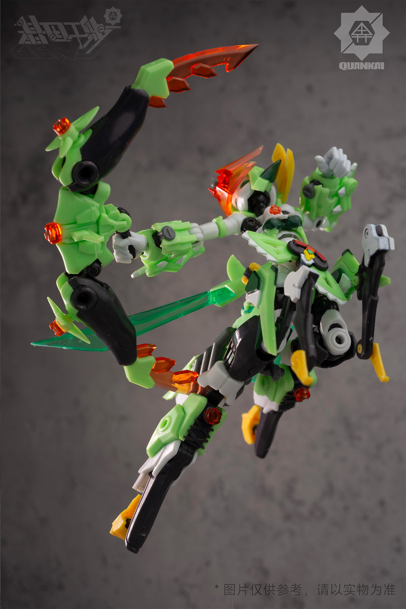 GENE INTERFERENCE QUANKAI STUDIO MANTIS GIRL NON SCALE PLASTIC MODEL KIT