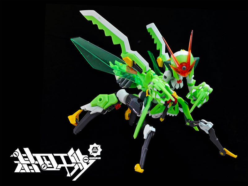 GENE INTERFERENCE QUANKAI STUDIO MANTIS GIRL NON SCALE PLASTIC MODEL KIT