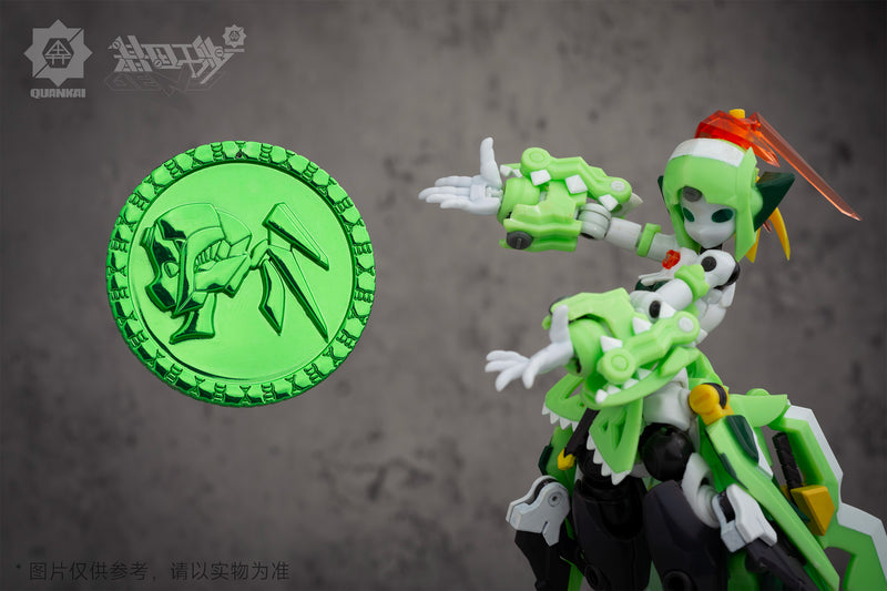 GENE INTERFERENCE QUANKAI STUDIO MANTIS GIRL NON SCALE PLASTIC MODEL KIT