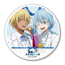 That Time I Got Reincarnated as a Slime Matsumoto Shoji Original Illustration Trading Can Badge White Day Ver.