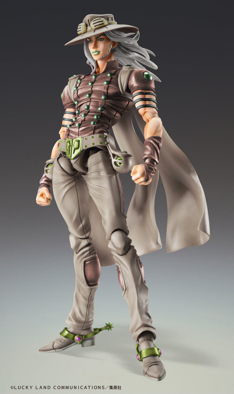JoJo's Bizarre Adventure -Part VII- Steel Ball Run Medicos Entertainment Super Action Statue Gyro Zeppeli Third
