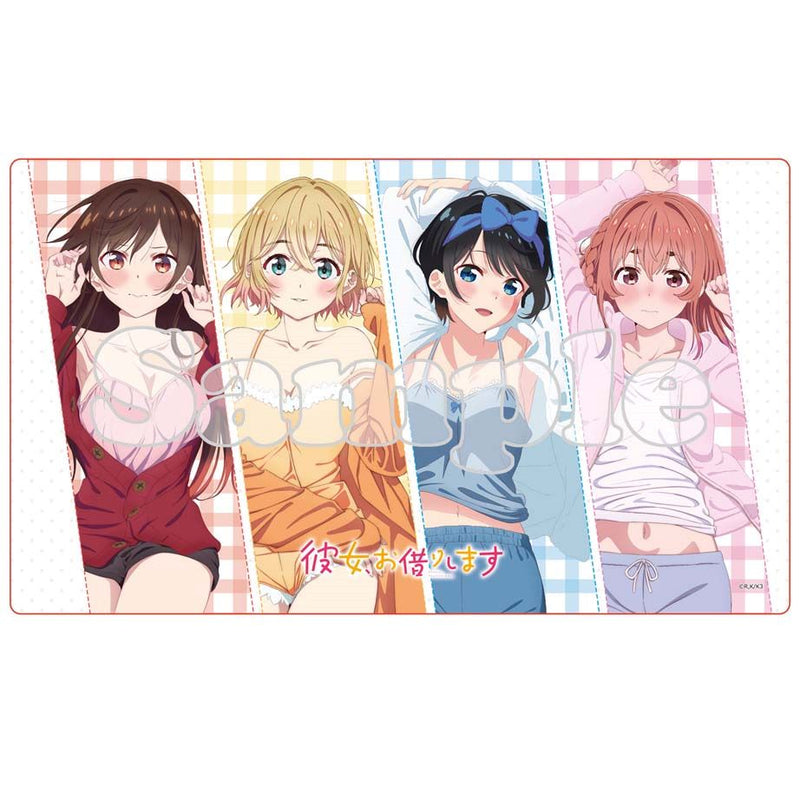 Rent-A-Girlfriend Season 3 Matsumoto Shoji Original Illustration Rubber Mat Room Wear Ver.