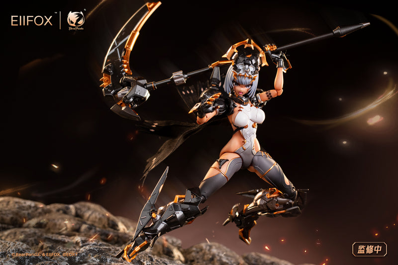 illustrated by EOR7 Bear Panda x Eiifox CROWN OF VENGEANCE 1/12 SCALE ACTION FIGURE