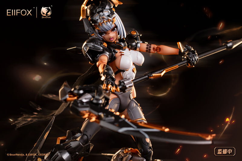 illustrated by EOR7 Bear Panda x Eiifox CROWN OF VENGEANCE 1/12 SCALE ACTION FIGURE