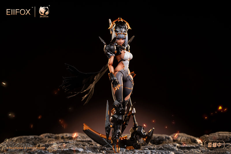 illustrated by EOR7 Bear Panda x Eiifox CROWN OF VENGEANCE 1/12 SCALE ACTION FIGURE
