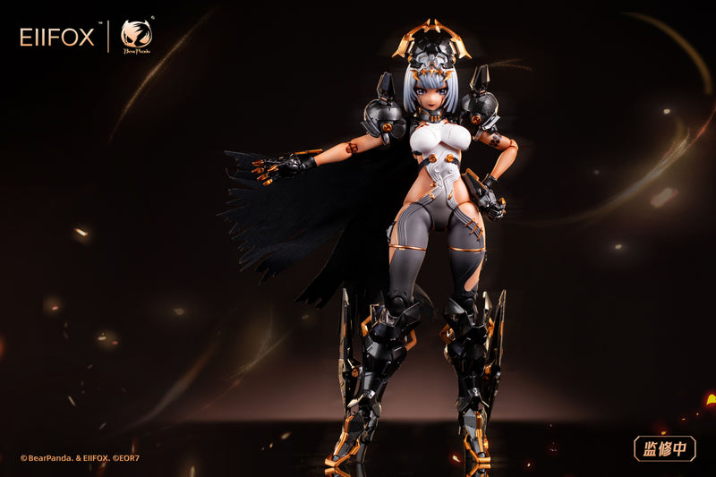 illustrated by EOR7 Bear Panda x Eiifox CROWN OF VENGEANCE 1/12 SCALE ACTION FIGURE
