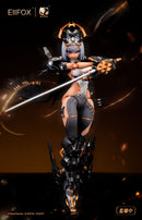 illustrated by EOR7 Bear Panda x Eiifox CROWN OF VENGEANCE 1/12 SCALE ACTION FIGURE