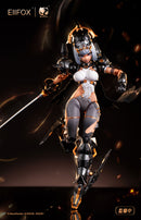 illustrated by EOR7 Bear Panda x Eiifox CROWN OF VENGEANCE 1/12 SCALE ACTION FIGURE