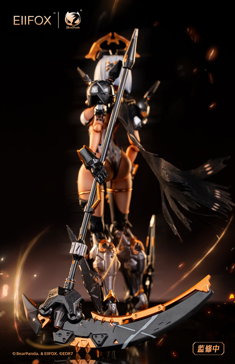illustrated by EOR7 Bear Panda x Eiifox CROWN OF VENGEANCE 1/12 SCALE ACTION FIGURE