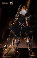 illustrated by EOR7 Bear Panda x Eiifox CROWN OF VENGEANCE 1/12 SCALE ACTION FIGURE