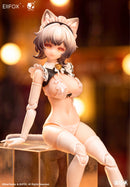 BEARPANDA X EIIFOX CAT MAID PUDDING 1/12 SCALE ACTION FIGURE