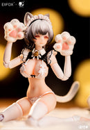 BEARPANDA X EIIFOX CAT MAID PUDDING 1/12 SCALE ACTION FIGURE