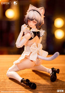 BEARPANDA X EIIFOX CAT MAID PUDDING 1/12 SCALE ACTION FIGURE