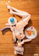BEARPANDA X EIIFOX CAT MAID PUDDING 1/12 SCALE ACTION FIGURE