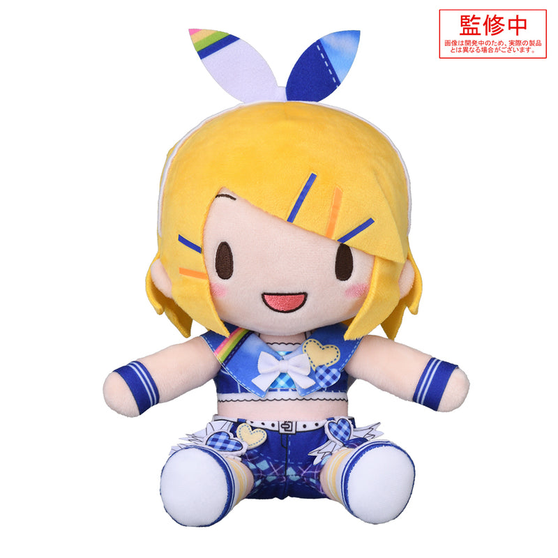 Project SEKAI Colorful Stage! feat. Hatsune Miku SEGA Fuwa Petit Plush Kagamine Rin in Stage Sekai -Let's RE:START From Here!- M