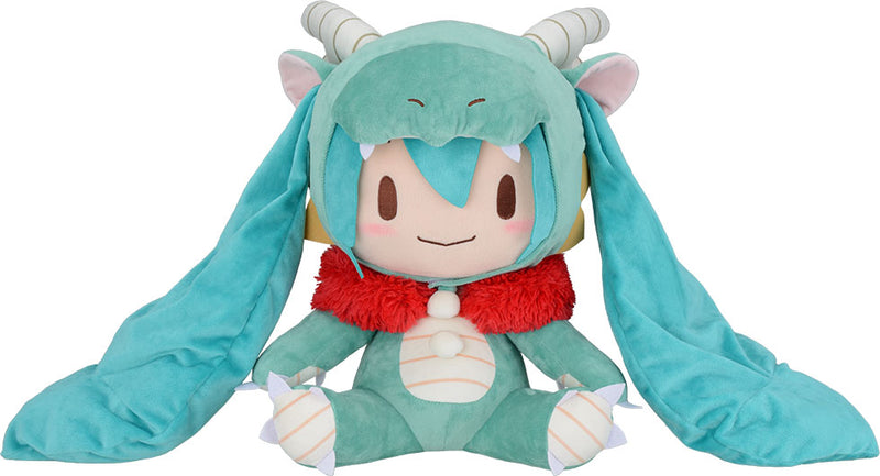 Hatsune Miku Dragon 2024 SEGA Fuwa Petit Plush LL