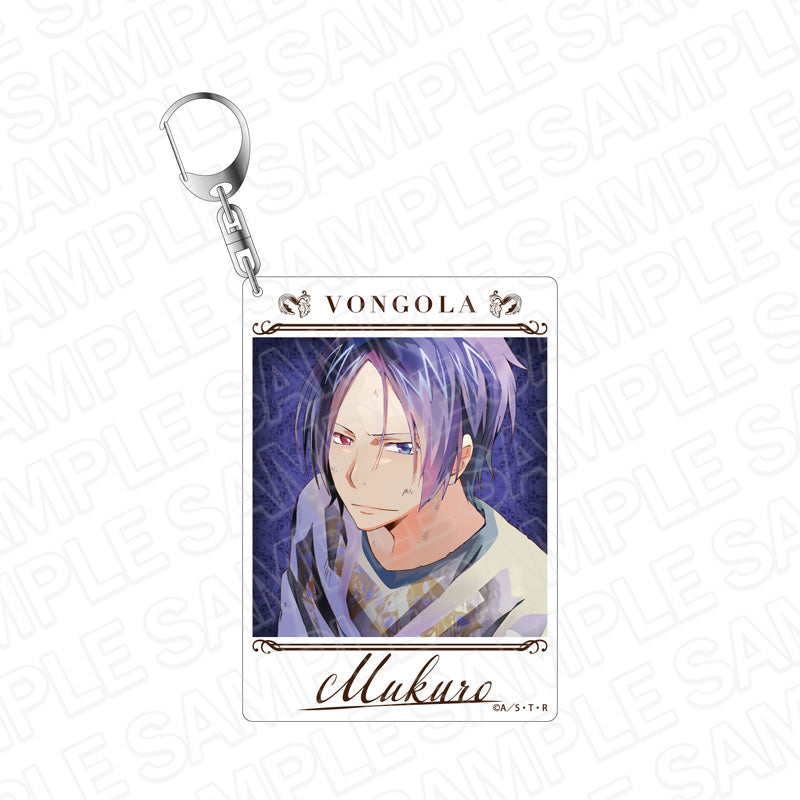 Reborn! Contents Seed Instant Photo Style Key Chain Pale Tone Series Varia Arc Ver. (1-12 Selection)