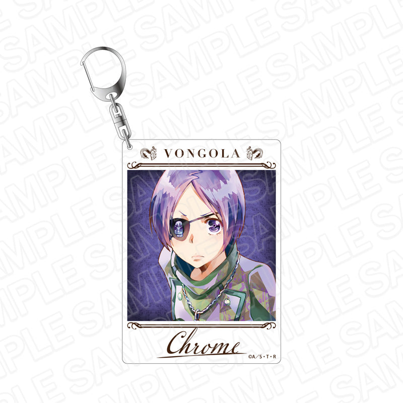 Reborn! Contents Seed Instant Photo Style Key Chain Pale Tone Series Varia Arc Ver. (1-12 Selection)