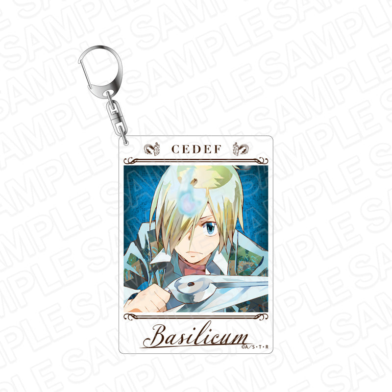 Reborn! Contents Seed Instant Photo Style Key Chain Pale Tone Series Varia Arc Ver. (1-12 Selection)