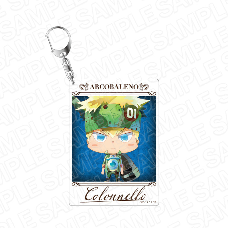 Reborn! Contents Seed Instant Photo Style Key Chain Pale Tone Series Varia Arc Ver. (1-12 Selection)