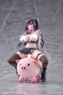illustration by gomashioponz ECLIPSE FEATHER AIZONO MIKA: PIGGY BOUNCE VER. 1/6 SCALE FIGURE NORMAL EDITION