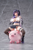 illustration by gomashioponz ECLIPSE FEATHER AIZONO MIKA: PIGGY BOUNCE VER. 1/6 SCALE FIGURE DELUXE EDITION