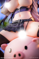 illustration by gomashioponz ECLIPSE FEATHER AIZONO MIKA: PIGGY BOUNCE VER. 1/6 SCALE FIGURE DELUXE EDITION