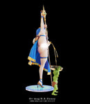 illustrator v-mag B.R. HONEY. CHARLOTTE THE SAINTESS - EXORCISM POSE 1/6 SCALE FIGURE BONUS EDITION
