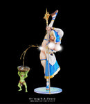 illustrator v-mag B.R. HONEY. CHARLOTTE THE SAINTESS - EXORCISM POSE 1/6 SCALE FIGURE BONUS EDITION