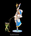 illustrator v-mag B.R. HONEY. CHARLOTTE THE SAINTESS - EXORCISM POSE 1/6 SCALE FIGURE BONUS EDITION