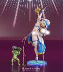 illustrator v-mag B.R. HONEY. CHARLOTTE THE SAINTESS - EXORCISM POSE 1/6 SCALE FIGURE BONUS EDITION