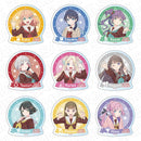 Love Live! Hasu no Sora Jogakuin School Idol Club Contents Seed Acrylic Badge 104th Winter School Uniform Ver.