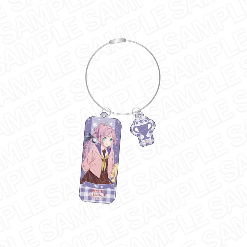Love Live! Hasu no Sora Jogakuin School Idol Club Contents Seed Wire Key Chain 104th Winter School Uniform Ver.