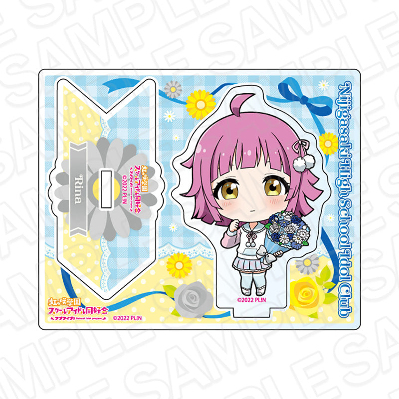 Love Live! Nijigasaki High School Idol Club Contents Seed Acrylic Stand Flower Deformed Ver.