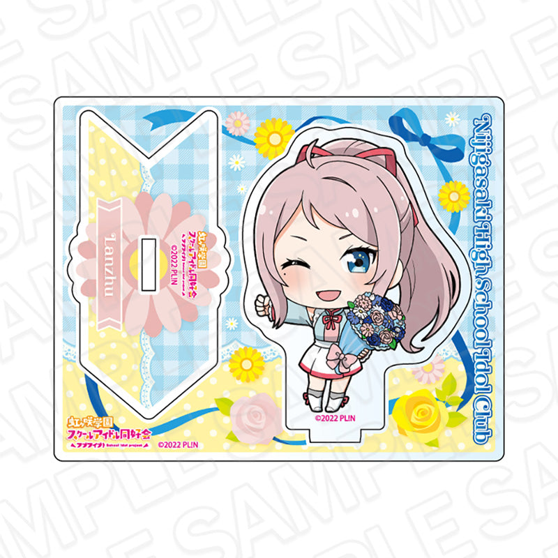 Love Live! Nijigasaki High School Idol Club Contents Seed Acrylic Stand Flower Deformed Ver.